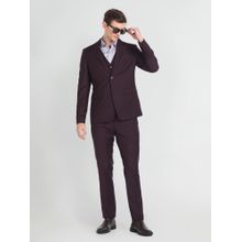 Arrow Solid Tailored Fit Three Piece Suit (Set of 3)