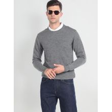 Arrow Crew Neck Merino Cashmere Sweater
