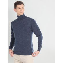 Arrow Sports Turtleneck Acrylic Wool Sweater