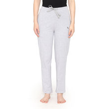 Vami Plain Cotton Rich Casual Lower - Grey