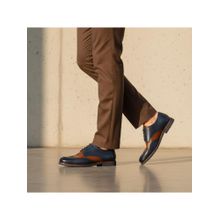 Bugatti Caleo Exko Navy Blue Men Formal Derbies