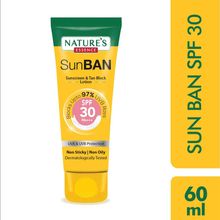 Nature's Essence Sunban SPF 30 PA+++ Sunscreen & Tan Block Lotion