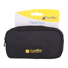 Travel Blue Triple Pod Black