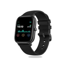 Pebble Pace Smartwatch with Oximeter Function for SpO2 (Black)