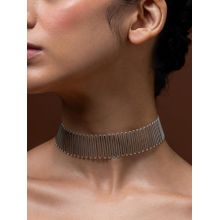 Ethnic Andaz Silver Spiral Meadow Choker