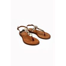 Heel Your Sole Luzia Women Sandals-Tan