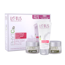 Lotus Herbals Professional PhytoRx Whitening & Brightening Day & Night Combo