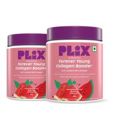 Plix Plant-Based Collagen Builder, Advanced Anti-Ageing Formula - Watermelon