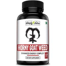 Simply Nutra Horny Goat Weed Extract With Maca, 500mg 120 Capsules