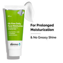 The Derma Co Oil-free Daily Face Moisturizer With Hyaluronic Acid Ceramides For Hydrated Skin