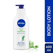 NIVEA Body Lotion, Aloe Hydration, with Aloe Vera, for Smooth, Hydrated Skin