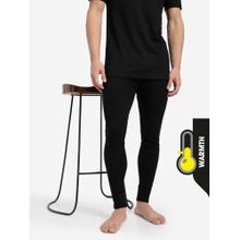 Jockey 2420 Men Extra Warmth Super Combed Cotton Rich Thermal Long John - Black