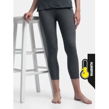 Jockey 2520 Women Extra Warmth Combed Cotton Rich Thermal Leggings - Charcoal Melange