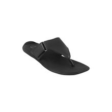 Mochi Mens Black Chappals Mochi Mens Black Sandals