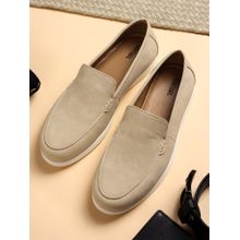 Cantabil Casual Beige Loafers for Men