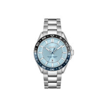 Boss Runner 3H Qtz Basic Calendar Light Blue Round Dial Mens Watch (1514207) (M)