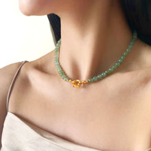 Amaltaas Pastel Green Beaded Necklace
