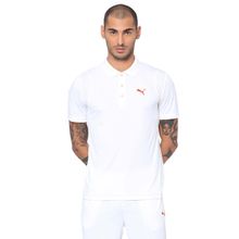 Puma White Birch Cricket Team Polo T-Shirt