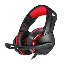Cosmic Byte H3 Gaming Headphone with Mic and LED (Red)