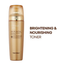 TONYMOLY Korean Intense Care Gold 24K Snail Toner to Hydrate, Soothe & Brighten Dull, Mature Skin