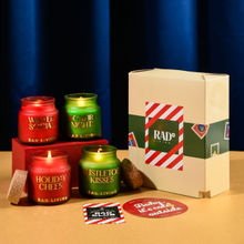 Rad Living Season Greetings Scented Jar Candles (Set Of 4)