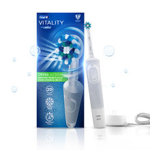 Oral-B Vitality 100 Cross Action Electric Rechargeable Toothbrush (White)