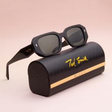 TED SMITH Unisex Green Premium Italian Acetate Sunglasses With Polarized Lenses.
