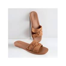 Red Tape Women's EVA Comfort Brown Flats
