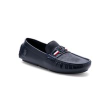 U.S. POLO ASSN. Mens Anton Navy Blue Loafers