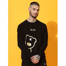 Griffel Teddy Regular Fit Gold Sweatshirt