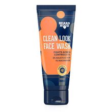 Beardhood Clean Look Face Wash With 2% Salicylic Acid & 1% Niacinamide
