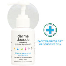 Derma Decode Face Wash for Dry Skin with Hydrating Ingredients Gentle Cleanser for Smooth Soft Skin