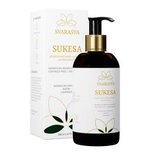 Svarasya Sukesa Natural Shampoo with Moroccan Argan Oil & Biotin Controls hair fall
