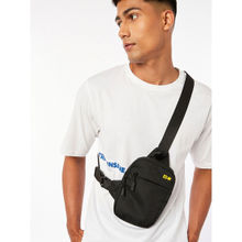 Bewakoof Unisex Black B Star Sling Bag