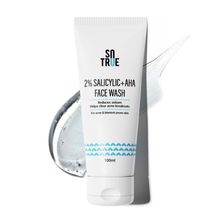 Sotrue Salicylic Acid Face Wash With 2% Salicylic Acid + AHA For Oil Control & Acne