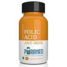 Purayati Folic Acid And Iron - 90 Capsules