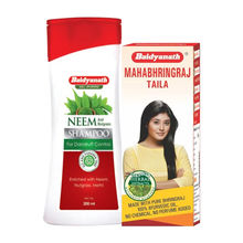 Baidyanath Neem And Nutgrass Shampoo With Mahabringraj Oil