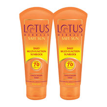 Lotus Herbals Safe Sun Sunscreen SPF 70 (Pack Of 2)