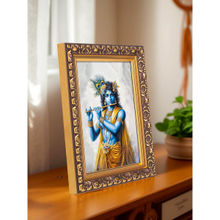 Golden Peacock Copper 5X7 Inch Rectangular Solid Table Top Photo Frames
