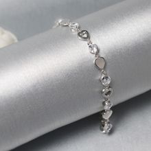 GIVA Silver Heartlock Bracelet