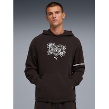 Puma Men's Printed Relaxed Basketball Hoodie