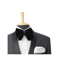 PELUCHE Solid Essentials Mini Butterfly Black Mini Butterfly Bow Tie