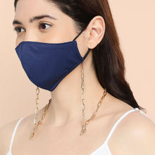 Twenty Dresses by Nykaa Fashion Gold Mask Chain