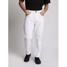 Bene Kleed Men White Regular Fit Jeans