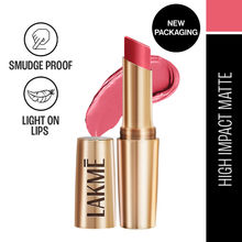 Lakme 9 To 5 Powerplay Priming Matte Lipstick For 16Hr Intense Matte , Blush Pink