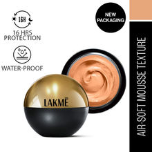 Lakme Xtraodin Airy Mattereal Mousse Foundation With SPF8, Waterproof, Lasts 16 Hr, 06 Almond Honey