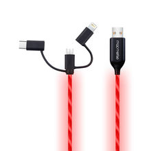 Macmerise Illume Red - 3 In 1 LED Cables