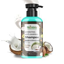 Nutrainix Organics Hydrating Anti-hairfall Shampoo With Coconut Vibes Promotes Hair Growth