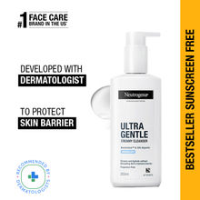Neutrogena Ultra Gentle Creamy Cleanser + Sun Protection Combo