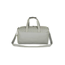 Kenneth Cole Pu Faux Leather Unisex Cabin Luggage Duffle Bag For Travel - Light Grey